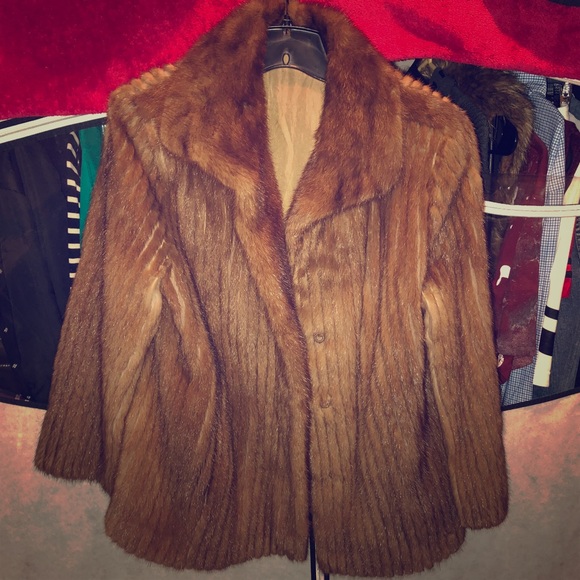 Coats | Saga Mink Fur Coat | Poshmark